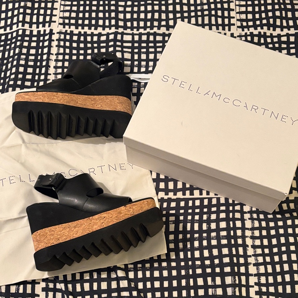 Stella McCartney Sneak-Elyse Alter Sport Sandals Size 39